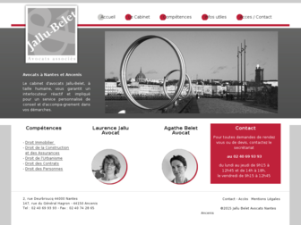 jallu-belet-avocats.fr website preview