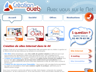 creation-oueb.fr website preview