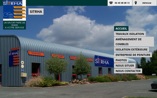 sitrha.fr website preview