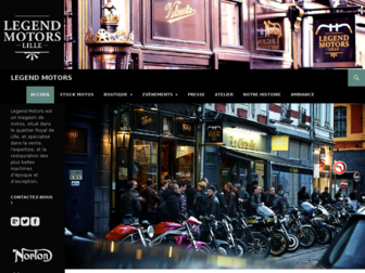 legendmotorslille.com website preview