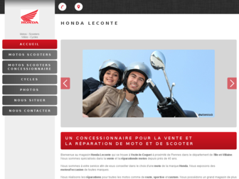 magasin-motos-leconte.fr website preview