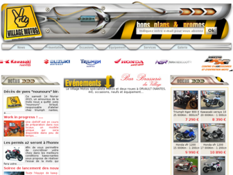 village-motos.com website preview