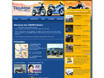triumph-nantes.com website preview