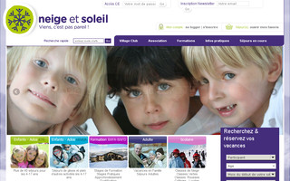 neige-et-soleil.com website preview