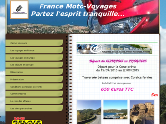 francemotovoyages.com website preview