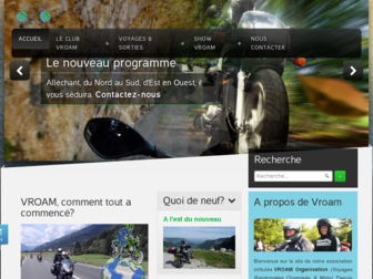vroam.fr website preview