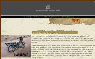 moto-aventure.com website preview