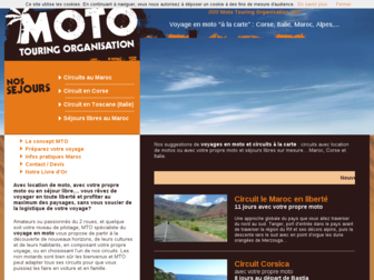 moto-touring-organisation.com website preview