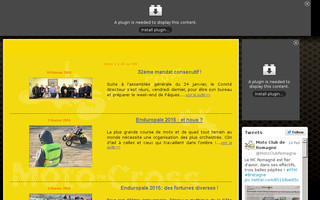 motoclub-romagne.com website preview