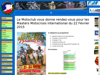 motoclub-lacapelle.com website preview