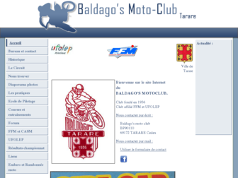 baldagos.fr website preview