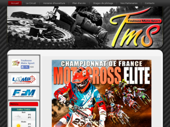 toulousemotosport.com website preview