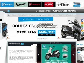 grammont-motos.com website preview