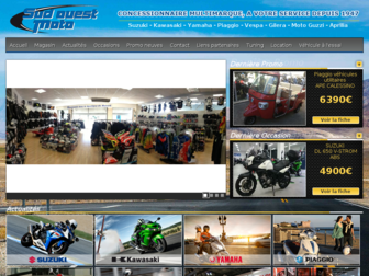 sud-ouest-moto.com website preview