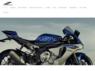 yamaha-conflans.com website preview