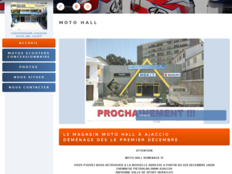 moto-hall-ajaccio.fr website preview