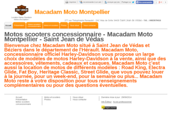 moto-concessionnaire-montpellier.fr website preview