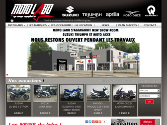 motolabo.fr website preview