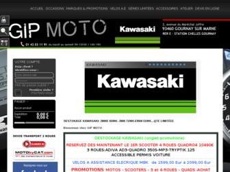 gip-moto.fr website preview
