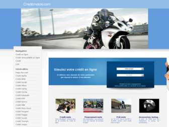 creditmotos.com website preview
