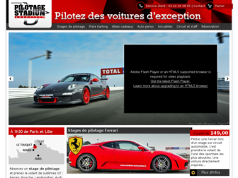stadium-automobile.fr website preview