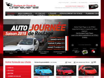 myboutique.circuit-chenevieres.fr website preview