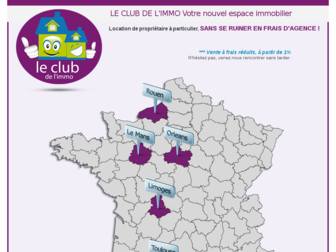 leclubdelimmo.fr website preview