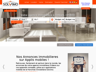 immobilier-orleans.solvimo.com website preview