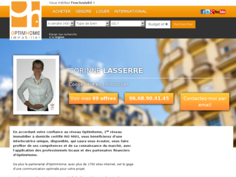 lasserre.optimhome.com website preview