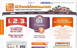 123webimmo.com website preview