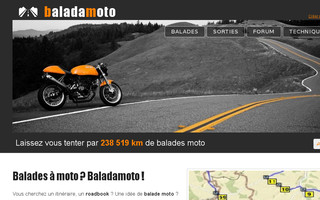 baladamoto.fr website preview