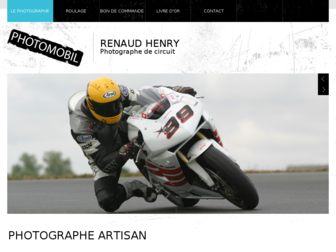 renaudhenry-photo.com website preview