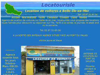 locatourisle.com website preview