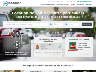 koolicar.com website preview