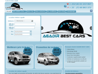 agadir-best-cars.com website preview