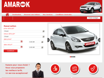amarokcar.com website preview