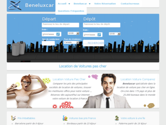 beneluxcar.fr website preview