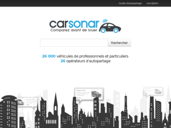 carsonar.com website preview