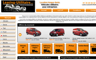 leasing-utilitaire.com website preview