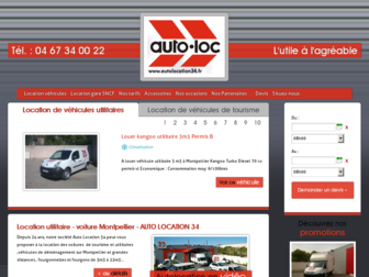 autolocation34.fr website preview