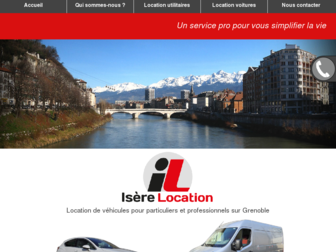 isere-location.com website preview