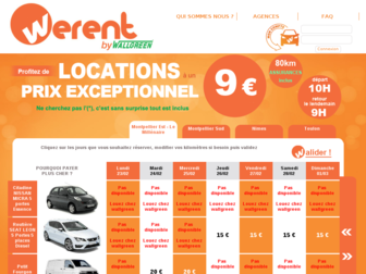 werent.wallgreen.com website preview