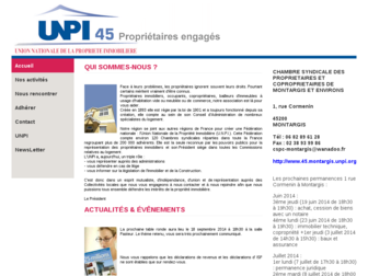 45.montargis.unpi.org website preview