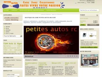 petitesautos.com website preview