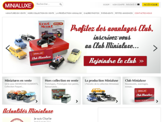minialuxe.fr website preview