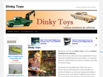 dinkytoys.fr website preview