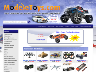 modeletoys.com website preview