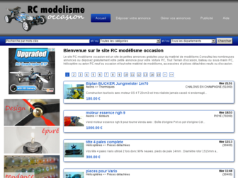 rc-modelisme-occasion.com website preview