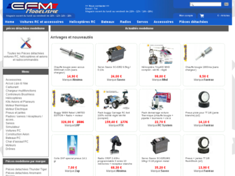 efm-modelisme.fr website preview