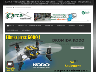 carcamodelisme.fr website preview